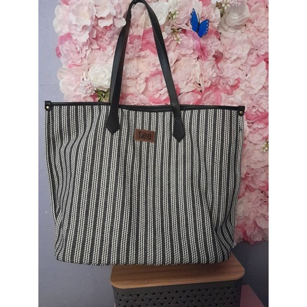 Lee Tote Bag Large Shoulder Bag with Multiple Pockets for Travel Work